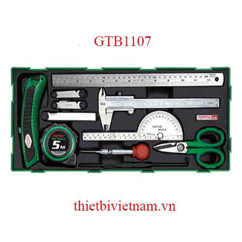 BỘ DỤNG CỤ ĐO CẮT 11 CHI TIẾT TOPTUL GTB1107