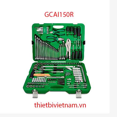 BỘ DỤNG CỤ ĐỒ NGHỀ XÁCH TAY 150 CHI TIẾT GCAI150R
