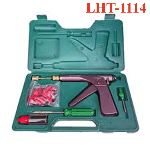 Bộ dụng cụ kiểu tuốc nơ vít sử dụng với miếng vá dùi cao su (dùng cho xe máy) LHT-1114