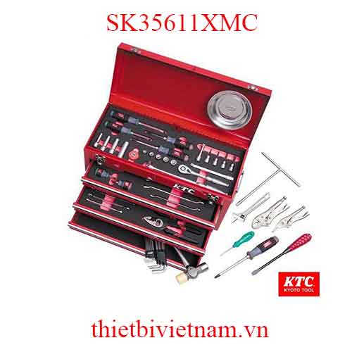 Bộ dụng cụ KTC SK35611XMC