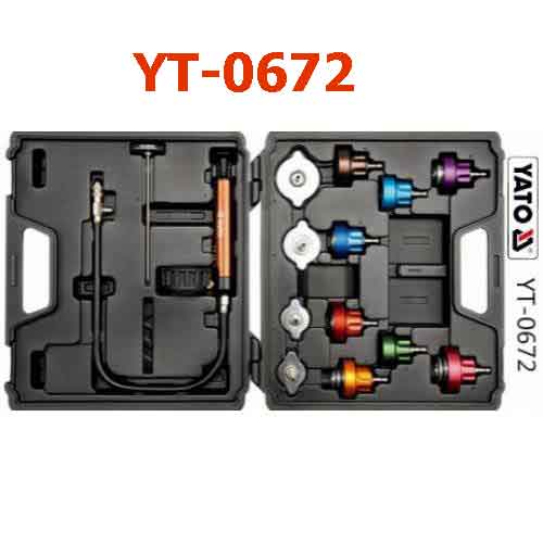 Bộ dụng cụ mở két mát 14 món YATO YT-0672