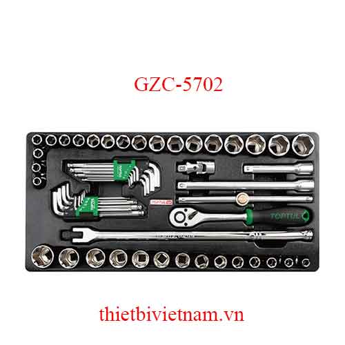 BỘ DỤNG CỤ SỬA CHỮA 52 CHI TIẾT TOPTUL GZC-5702