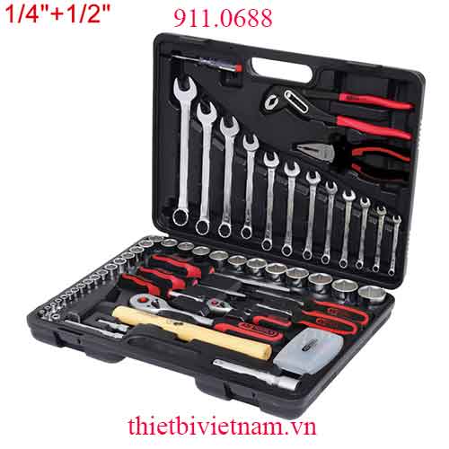 Bộ dụng cụ sửa chữa đa năng 88 món KS Tools 911.0688