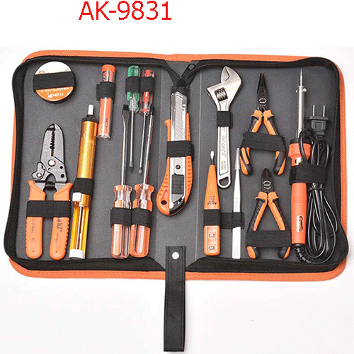 Bộ dụng cụ sửa chữa điện tử	30 chi tiết AK-9831