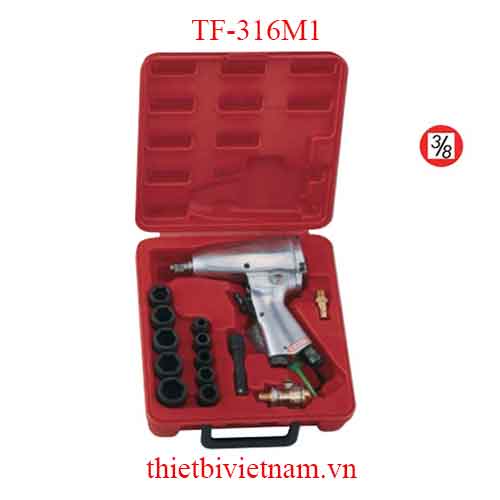 BỘ DỤNG CỤ SÚNG VÀ KHẨU 3/8 INCH 16 CHIẾC HỆ MÉT TF-316M1