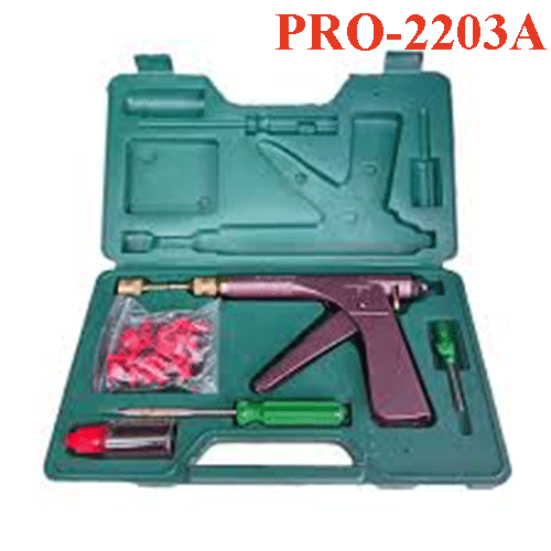 Bộ dụng cụ tay cầm nhựa sử dụng với miếng vá dùi cao su (dùng cho ô tô) PRO-2203A