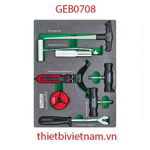 Bộ dụng cụ tháo bỏ kính chắn gió 7pcs hãng TOPTUL GEB0708