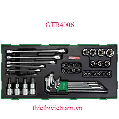 BỘ DỤNG CỤ TỔNG HỢP 40 CHI TIẾT TOPTUL GTB4006