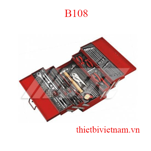 Bộ dụng cụ xách tay gồm 108 chi tiết JTC B108