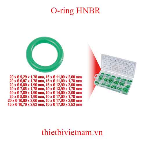 Bộ gioăng cao su O-ring HNBR điều hòa không khí ô tô 270 cái