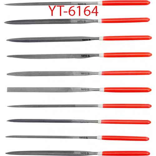 Bộ giũa kim 10 cái 4X160X75mm YATO YT-6164