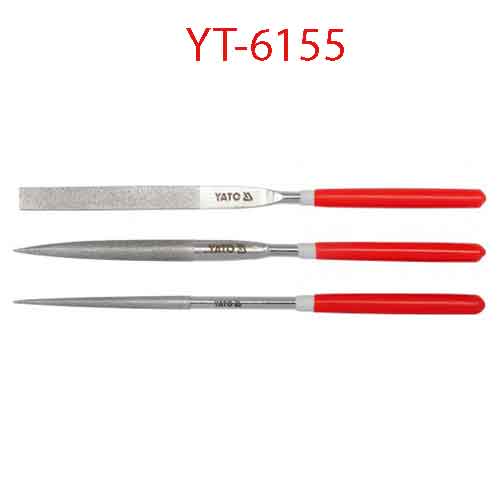 Bộ giũa kim 3 chi tiết 5X180X70mm YATO YT-6155