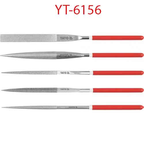 Bộ giũa kim 5 chi tiết 5X180X70mm YATO YT-6156