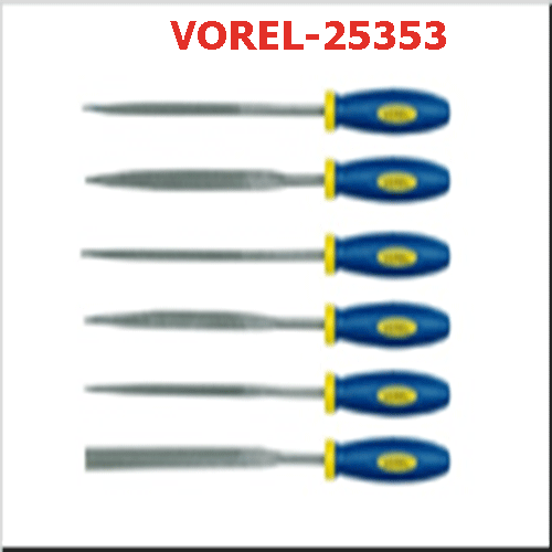 Bộ giũa kim 6 chi tiết 180mm VOREL-25353