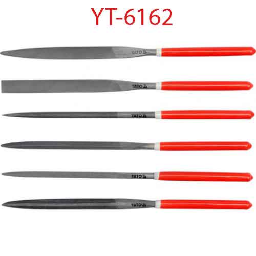 Bộ giũa kim 6 chi tiết 5X180X85mm YATO YT-6162