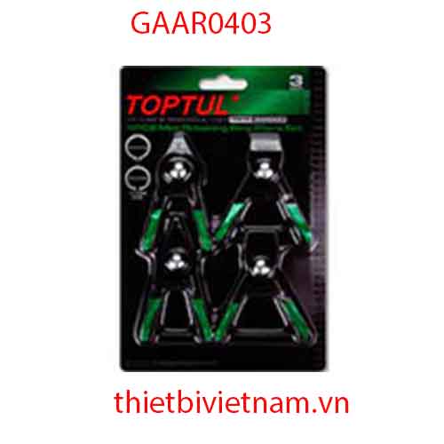 Bộ kềm mở phe mini 4 món hãng Toptul GAAR0403