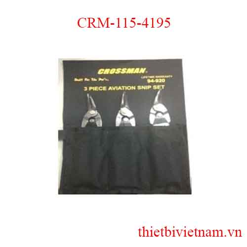 Bộ kéo cắt tôn 3 cái Crossman CRM-115-4195