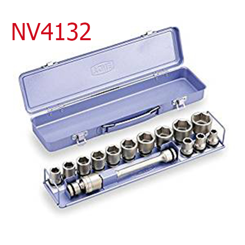 Bộ khẩu cho súng 1/2'', 15 chi tiết