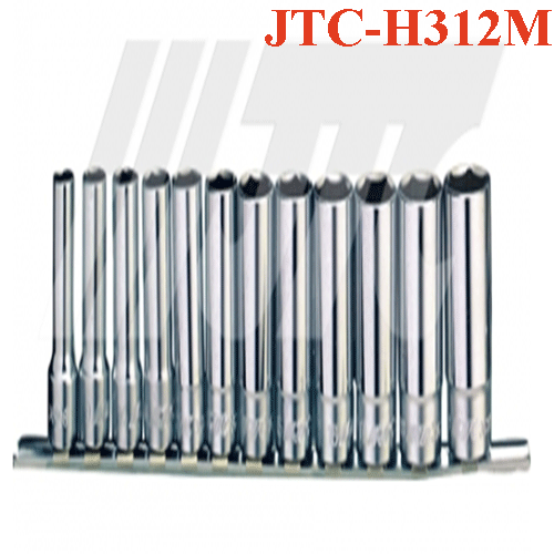Bộ khẩu dài 12 chi tiết 3/8” JTC-H312M