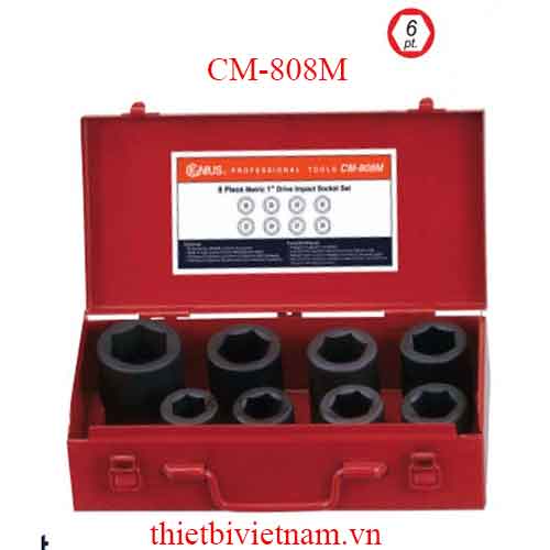 BỘ KHẨU DÙNG CHO SÚNG 1 INCH 8 CHIẾC HỆ MÉT GENIUS MODEL CM-808M