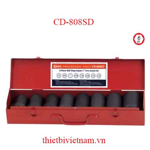 BỘ KHẨU LOẠI DÀI DÙNG CHO SÚNG 1 INCH 8 CHIẾC HỆ INCH GENIUS MODEL CD-808SD