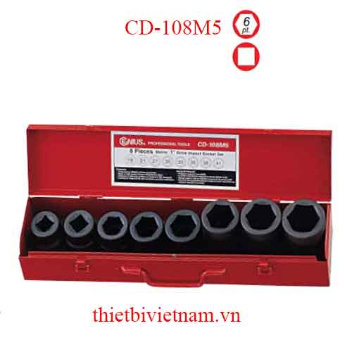 BỘ KHẨU LOẠI NGẮN LOẠI DÀI DÙNG CHO SÚNG 1 INCH 8 CHIẾC HỆ MÉT CD-108M5