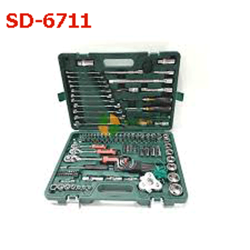 Bộ khẩu tay vặn 1/2'' SHIDA 32 chi tiết SD-6711