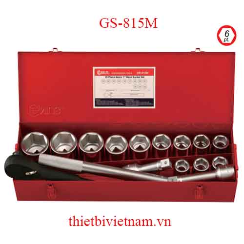 BỘ KHẨU TAY VẶN 15 CHIẾC HỆ MÉT HÃNG GENIUS GS-815M