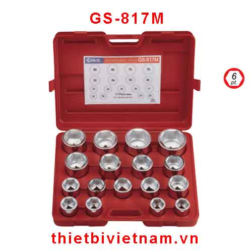 BỘ KHẨU TAY VẶN 16 CHIẾC HỆ MÉT HÃNG GENIUS MODEL GS-817M