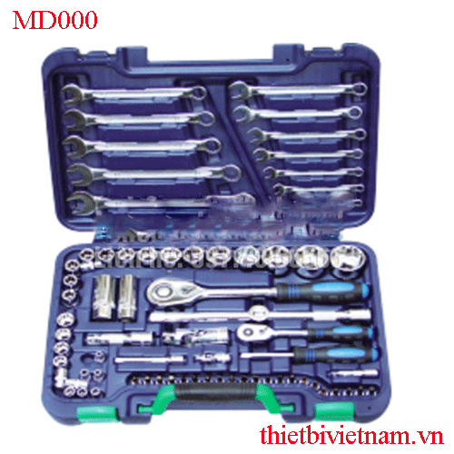 Bộ khẩu tay vặn tổng hộp 73 chi tiết MD000
