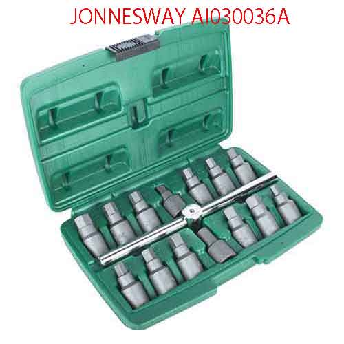 Bộ khẩu tháo nút xả dầu JONNESWAY AI030036A