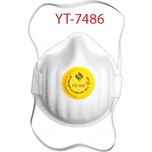 Bộ khẩu trang giấy có van thở 3 chiếc YATO YT-7486