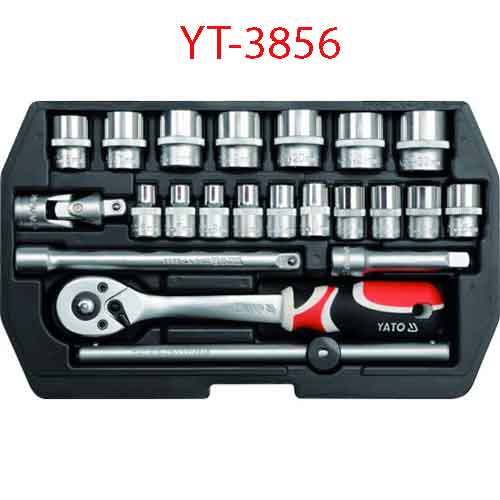 Bộ khẩu tuýp tay vặn 3/8