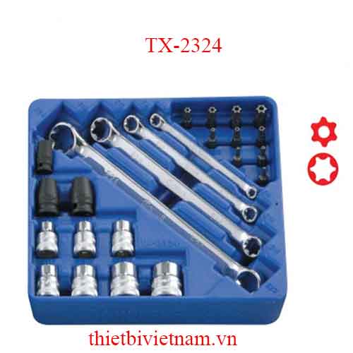 BỘ KHẨU VÀ CỜ LÊ ĐẦU SAO 24 CHIẾC HÃNG GENIUS TX-2324