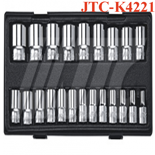 Bộ khẩu vặn 22 chi tiết ½” JTC-K4221