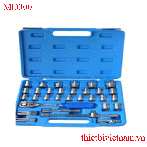 Bộ khẩu vặn tay tổng hợp 32 chi tiết MD000