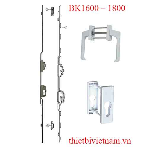 Bộ khóa đa điểm cửa đi lùa GQ ASSA ABLOY BK1600 – 1800