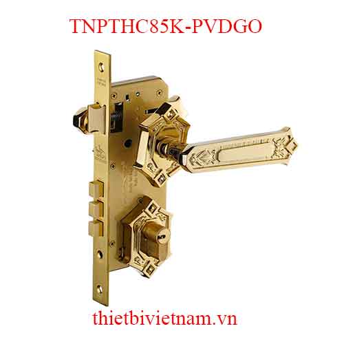 Bộ khóa phân thể tay nắm đồng HC 85 KING PVD Gold model TNPTHC85K-PVDGO