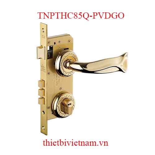 Bộ khóa phân thể tay nắm đồng HC 85 QUEEN PVD Gold model TNPTHC85Q-PVDGO
