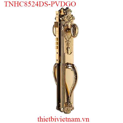 Bộ khóa tay nắm đồng HC 8524 đại sảnh PVD Gold dài 505 model TNHC8524DS-PVDGO