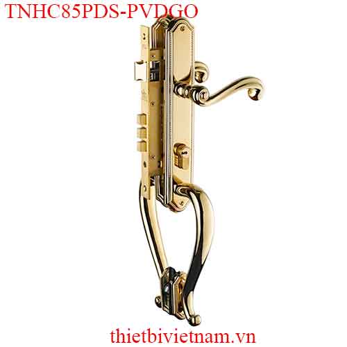 Bộ khóa tay nắm đồng thau HC 85 PRINCE đại sảnh PVD Gold dai 439 TNHC85PDS-PVDGO