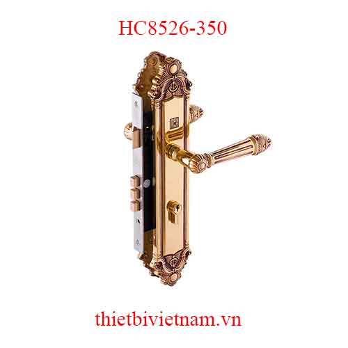 Bộ khóa tay nắm đồng thau HC 8526 đại dài 350 model HC8526-350