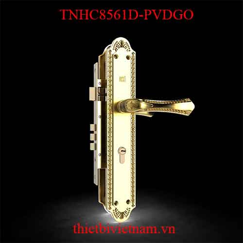 Bộ khóa tay nắm đồng thau HC 8561 Đại PVD Gold dài 360 model TNHC8561D-PVDGO