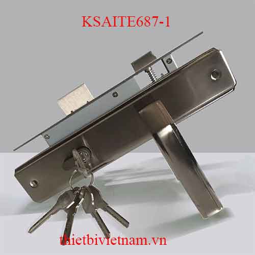 Bộ khóa tay nắm hợp kim Ksaite model KSAITE687-1