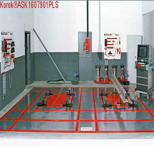 Bộ khung chịu lực kéo nắn lắp đặt kiểu chìm cho xe tải