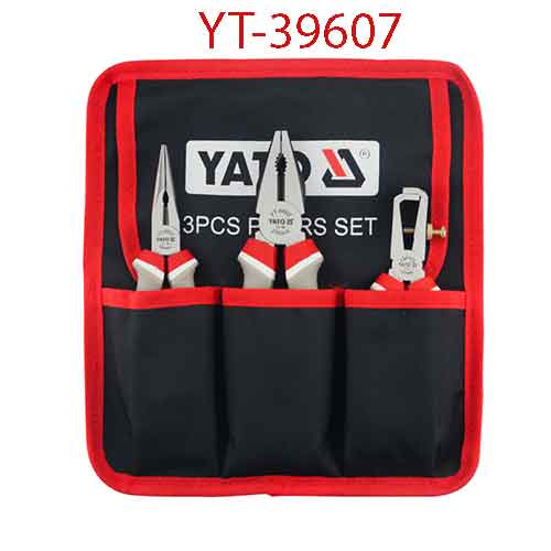 Bộ kìm 3 chi tiết YATO YT-39607 