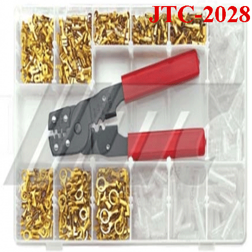 Bộ kìm bấm và đầu cot dây điện JTC-2028