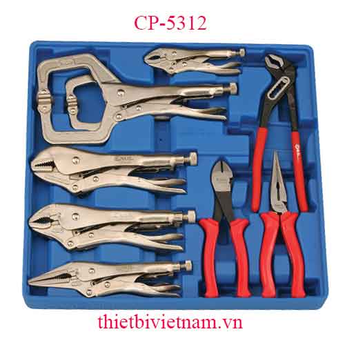 BỘ KÌM CHẾT KẾT HỢP 12 CHIẾC HÃNG GENIUS MODEL CP-5312