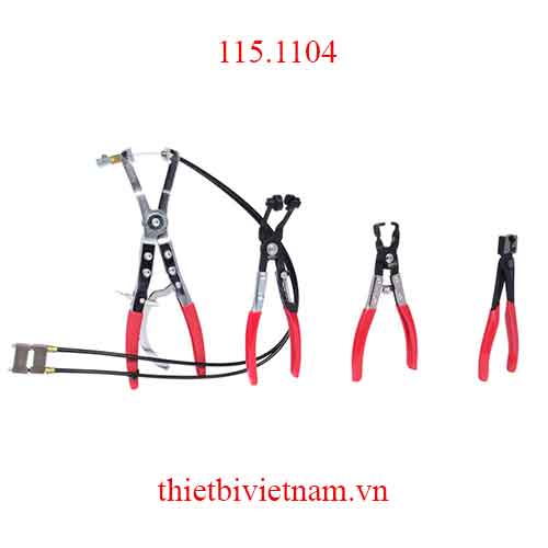 Bộ kìm chuyên dụng tháo lắp kẹp ống xe ô tô model 115.1104 KS Tools