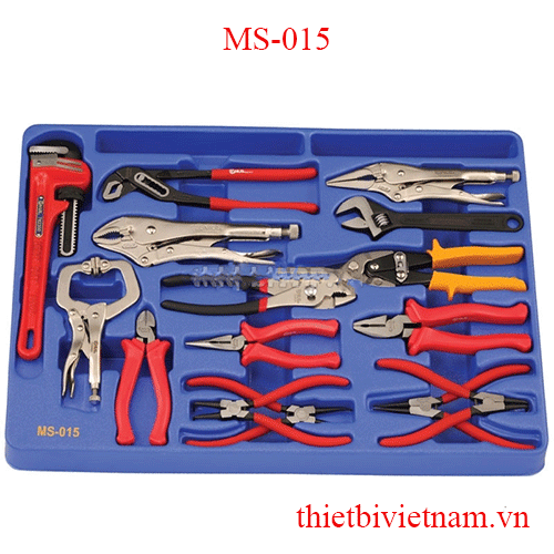 Bộ Kìm Kết Hợp 15 Chiếc Genius Ms-015